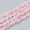 Natural Rose Quartz Beads Strands G-S331-6x8-017-1