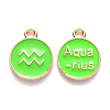 Alloy Enamel Pendants LS-X-ENAM-S124-01A-06J-1
