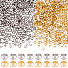 800Pcs 2 Colors 304 Stainless Steel Spacer Beads STAS-BBC0009-75A-1