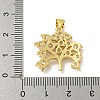 Brass Micro Pave Cubic Zirconia Pendants KK-N254-125G-3