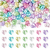 100Pcs Opaque ABS Plastic Beads MACR-TADJ0001-09-1
