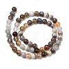Natural Botswana Agate Beads Strands G-H334-A01-01-3