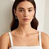 Bohemian 304 Stainless Steel Hoop Earrings IO7567-1-3