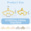 84Pcs 6 Colors Alloy Pendants FIND-FH0009-91-2