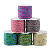  6 Rolls 6 Colors Cotton Braid Thread OCOR-TA0001-50-2