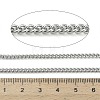 316L Surgical Stainless Steel Curb Chains CHS-H115-02B-P-3