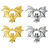 4Pcs 2 Colors Tibetan Style Alloy Pendants FIND-TADJ0001-18-1