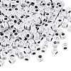 500Pcs 5 Style Opaque Acrylic Beads SACR-BY0001-04-11