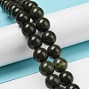 Natural African Green Autumn Jasper Beads Strands G-R494-A19-04-4