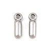 304 Stainless Steel Pendants STAS-S186-12I-P01-1