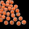 Handmade Luminous Lampwork Beads LAMP-R125-12mm-M-2