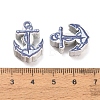 Ocean Printed Wood Beads WOOD-D289-03A-3