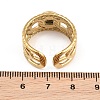304 Stainless Steel Cuff Ring Components SA-CBA82C8-01A-G-3