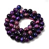 Natural Tiger Eye Beads Strands G-F561-8mm-B07-3