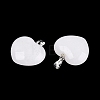 Natural White Jade Pendants G-N362-05P-16-2
