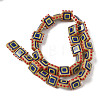 Baking Paint Glass Enamel Beads LAMP-S079-14A-3