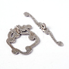 Tibetan Silver Toggle Clasps X-LF1357Y-2