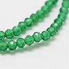 Synthetic Gemstone Strands G-P270-2mm-26-4