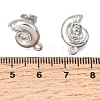 304 Stainless Steel Stud Earring Findings STAS-D391-04C-P-3