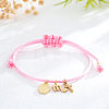 Brass Constellation Cross Charm Bracelets IC8656-10-1