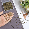 100Pcs Steel Ball Chains for Price Tag Chains FIND-SP0002-58AB-3
