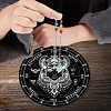 1Pc Chakra Gemstones Dowsing Pendulum Pendants FIND-CN0001-15A-7