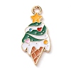 Alloy Enamel Pendants ENAM-B030-02G-05-1