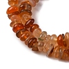 Dyed Natural Carnelian Chip Beads Strands G-E271-105-5