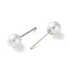 Imitation Pearl Stud Earrings EJEW-P296-21A-P-2