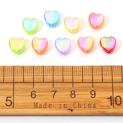 Eco-Friendly Transparent Acrylic Beads TACR-YW0001-07I-1