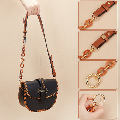 PU Leather Bag Handles FIND-WH0040-18A-1