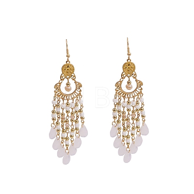 Alloy Chandelier Earrings PW-WG3606D-03-1