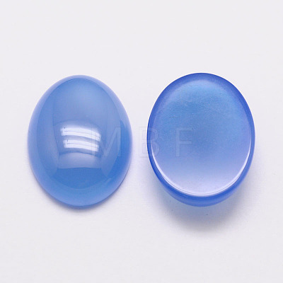 Natural Agate Cabochons X-G-K021-18x13mm-04-1