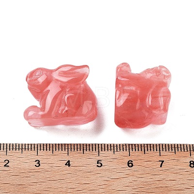 Natural & Synthetic Gemstone Carved Figurines DJEW-L023-E-1