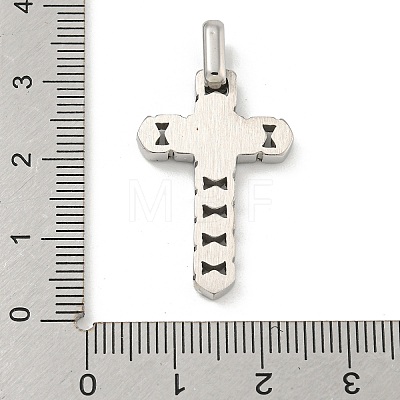 304 Stainless Steel Pendants STAS-F307-01P-1