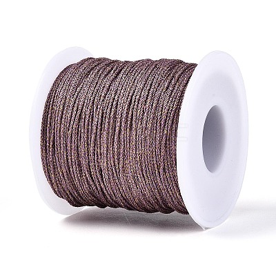100M Segment Dyed Round Polyester Braided Cords OCOR-N009-03B-01-1
