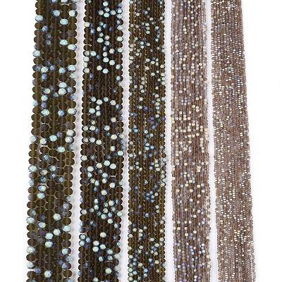 Transparent Glass Beads Strands LS-EGLA-A044-T4mm-MB16-1