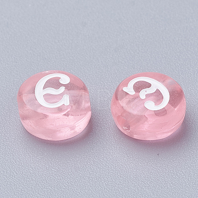 Transparent Acrylic Beads X-SACR-T338-09-1