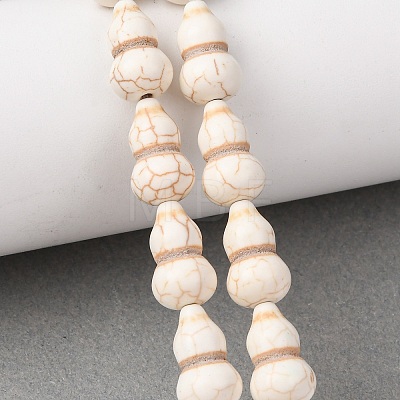 Synthetic Turquoise Dyed Beads Strands G-B184-B01-02-1
