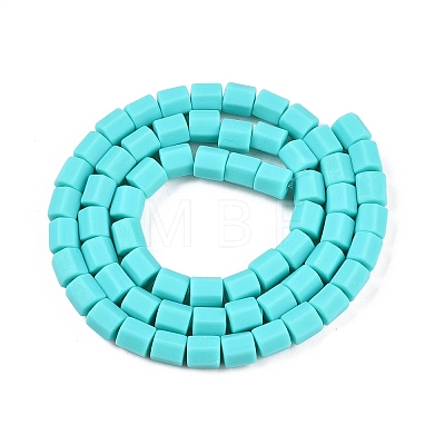 Handmade Polymer Clay Beads Strands CLAY-T021-02M-1