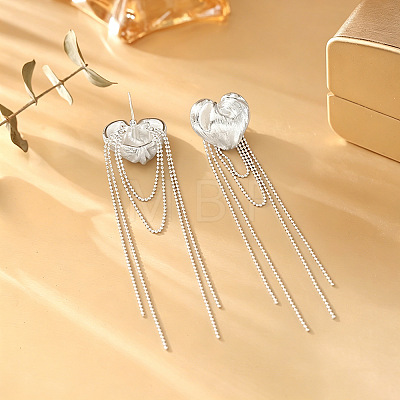 Brass Stud Earrings for Women WG5853B-02-1