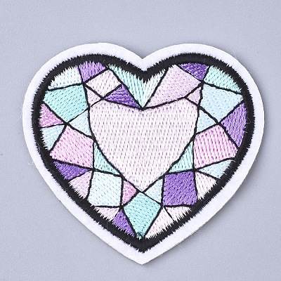 Computerized Embroidery Cloth Iron On Patches X-FIND-T030-141-1