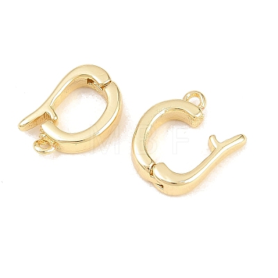 Brass Brass Enhancer Shortener Pendant Bails KK-P353-20G-1