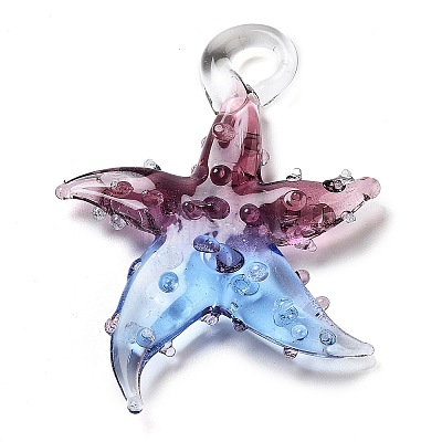 Handmade Lampwork Pendants LAMP-A004-05I-1