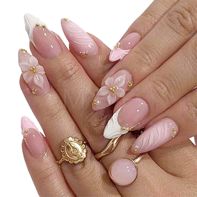 1 Bag ABS Plastic Full Cover Press On False Nails MRMJ-CP0001-58-1