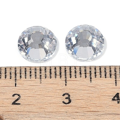 Glass Flat Back Rhinestone RGLA-C002-SS40-001-1