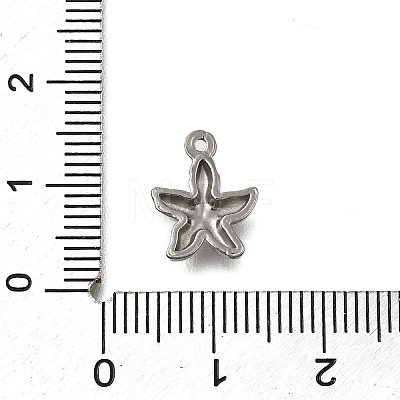 304 Stainless Steel Charms STAS-C119-24D-P-1