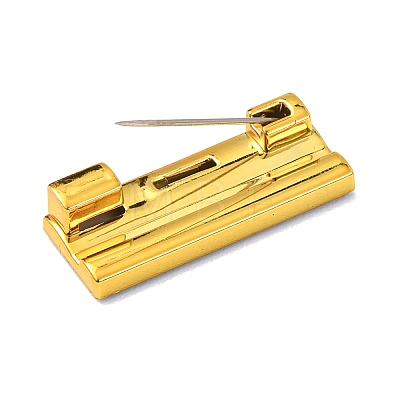 Plastic Adhesive Back Bar Pins with Iron Pins JEWB-B045-01A-1