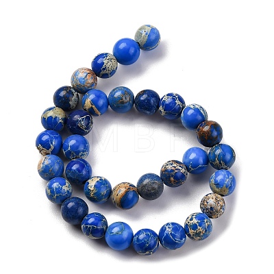 Dyed Natural Regalite/Imperial Jasper/Sea Sediment Jasper Beads Strands G-B124-C02-01-1