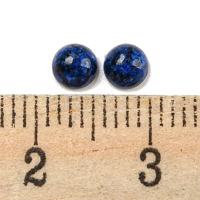 Natural Lapis Lazuli Dyed Cabochons G-H309-03-51-1